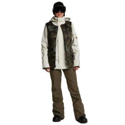 Kurtka narciarska damska Volcom Vault 4w1 wielofunkcyjna. Białe kurtki narciarskie Volcom, na zimę, s, bez wzorów, z poliesteru, bez kaptura, narciarskie. Za 758.00 zł.