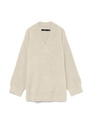 Vero Moda Sweter w kolorze beżowym rozmiar: S. Brązowe swetry Vero Moda, s, bez wzorów, z wełny, bez ramiączek. Za 105.38 zł.