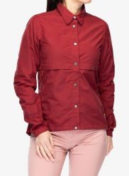Kurtka rowerowa damska Fjallraven/Specialized Rider's Wind Jacket. Czerwone kurtki Fjällräven, m, bez wzorów, biznesowe, bez kaptura. Za 582.99 zł.