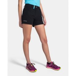 Szorty damskie Kilpi BREE-W. Czarne szorty Kilpi, bez wzorów, z nylonu, sportowe. Za 138.03 zł.