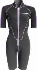 Damskie spodenki neoprenowe LIDO LADY 2 mm. Czarne kombinezony CRESSI, m, bez wzorów, z neoprenu, sportowe, bez kołnierzyka, bez ramiączek. Za 306.00 zł.