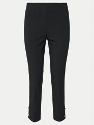 Rinascimento Spodnie materiałowe CFC0122858003 Czarny Regular Fit. Czarne spodnie materiałowe Rinascimento, bez wzorów, z materiału. Za 249.99 zł.