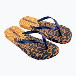 Japonki damskie Ipanema Animal Print VI. Niebieskie japonki Ipanema, bez wzorów. Za 65.99 zł.