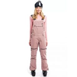 Spodnie narciarskie damskie SAKURA BIB Pants. Czerwone spodnie narciarskie FUNDANGO, bez wzorów, z materiału, narciarskie. Za 499.00 zł.