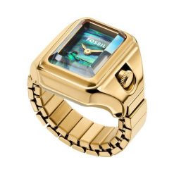 Zegarek Fossil. Żółte zegarki Fossil, złote. Za 689.99 zł.