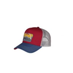 Czapka Trucker Barts Nelsonsz. Czerwone czapki z daszkiem Barts, bez wzorów. Za 177.00 zł.