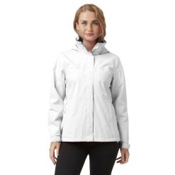 Kurtka uniwersalna damska Helly Hansen Aden. Białe kurtki przeciwdeszczowe Helly Hansen, uniwersalny, bez wzorów, z materiału, z kapturem. Za 678.00 zł.