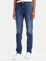 Tommy Hilfiger Jeansy WW0WW45684 Niebieski Slim Fit. Niebieskie jeansy Tommy Hilfiger, bez wzorów, z bawełny. Za 559.99 zł.