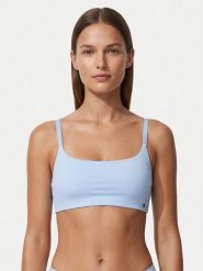 Tommy Hilfiger Biustonosz top UW0UW06223 Niebieski jasny. Niebieskie biustonosze Tommy Hilfiger, bez wzorów, z syntetyku. Za 159.99 zł.