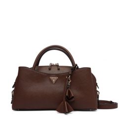 Torebka Guess. Brązowe torebki klasyczne Guess, z aplikacjami, bez dodatków. Za 584.99 zł.