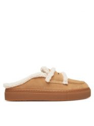 Inuikii Klapki Mule Wool 1004.017.0011 Beżowy. Brązowe klapki Inuikii, bez wzorów, ze skóry, bez obcasa, bez zapięcia. Za 879.99 zł.