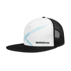 Czapka Trucker Lifestyle Siroko EMA Thinker Black. Czarne czapki z daszkiem SIROKO, bez wzorów, z materiału, eleganckie. Za 105.00 zł.