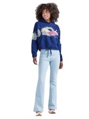 Wrangler Bluza w kolorze granatowym rozmiar: S. Niebieskie bluzy Wrangler, s, bez wzorów, bez ramiączek, z kapturem. Za 100.99 zł.