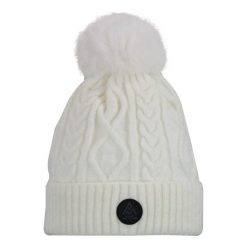 Czapka Peak Mountain Montchat. Białe czapki zimowe Peak Mountain, bez wzorów, sportowe. Za 68.65 zł.