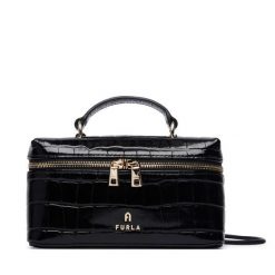 Torebka Furla. Czarne torebki klasyczne Furla, bez wzorów, bez dodatków. Za 1,039.00 zł.