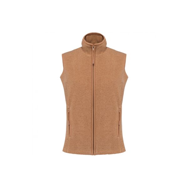 Damski polar Kariban Mélodie. Brązowe bluzy z polaru KARIBAN, m, bez wzorów, z polaru. Za 121.50 zł.