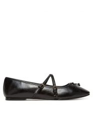 Aldo Baleriny Amberlee 14002496 Czarny. Czarne baleriny Aldo, bez wzorów, ze skóry, bez obcasa, bez zapięcia. Za 169.99 zł.