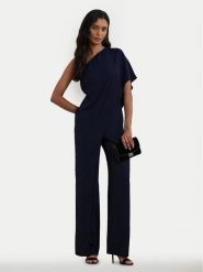 LAUREN RALPH LAUREN Kombinezon 253909456002 Granatowy Regular Fit. Niebieskie sukienki Lauren Ralph Lauren, bez wzorów, z syntetyku, bez kołnierzyka, bez ramiączek. Za 1,019.00 zł.