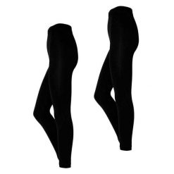 Damskie legginsy termoaktywne Heatkeeper Basic 2-pak czarne. Czarne legginsy HEAT KEEPER, bez wzorów, sportowe. Za 133.99 zł.