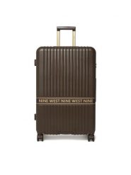 Nine West Walizka duża CEO-NW-L-001-10 Brązowy ciemny. Brązowe walizki Nine West, duże. Za 399.99 zł.