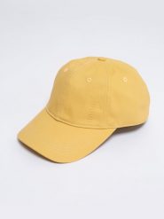 Czapka unisex z daszkiem żółta Julio 201. Żółte czapki z daszkiem BIG STAR, na lato, bez wzorów, retro. W wyprzedaży za 79.99 zł.