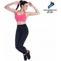 Legginsy Sportowe Damskie Happy Dance Czarny. Czarne legginsy happy dance, bez wzorów, z poliamidu, sportowe. Za 298.00 zł.
