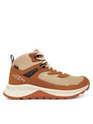 Keen Trekkingi Hightrail Mid Wp 1030348 Brązowy. Brązowe buty trekkingowe Keen, z materiału, bez zapięcia. Za 539.99 zł.