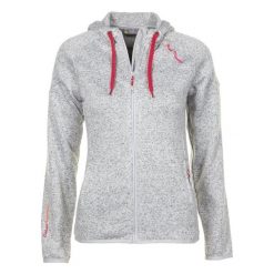 Damska kurtka polarowa Peak Mountain Atora. Szare kurtki narciarskie Peak Mountain, na zimę, bez wzorów, z polaru, bez kaptura, narciarskie. Za 220.00 zł.