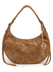 Mia Tomazzi Skórzana torebka "Biancospini" w kolorze karmelowym - 32 x 25 x 13 cm rozmiar: onesize. Brązowe torebki klasyczne Mia Tomazzi, bez wzorów, z materiału, przez ramię, bez dodatków. Za 344.95 zł.