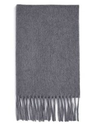 CXL by Christian Lacroix Kaszmirowy szal w kolorze ciemnoszarym - 170 x 36 cm rozmiar: onesize. Szare szaliki i kominy CXL by Christian Lacroix, bez wzorów, z kaszmiru. Za 260.99 zł.