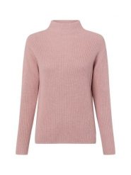 Marie Lund Sweter Kobiety Bawełna różowy, M. Czerwone swetry Marie Lund, m, bez wzorów, z bawełny, klasyczne, bez ramiączek. Za 299.95 zł.
