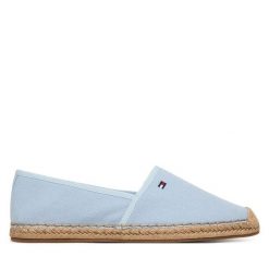 Espadryle Tommy Hilfiger. Niebieskie espadryle Tommy Hilfiger, bez wzorów, bez obcasa. Za 249.99 zł.