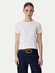 Weekend Max Mara T-Shirt Multib 2615971021 Biały Regular Fit. Białe t-shirty Weekend Max Mara, m, bez wzorów, z bawełny, bez kołnierzyka, bez ramiączek. Za 279.99 zł.