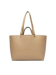 GINO ROSSI Torebka EO-LX10226 Beżowy. Brązowe shopper bag Gino Rossi, bez wzorów, z materiału, bez dodatków. Za 329.99 zł.