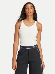 Adidas Top Premium Essentials JD4768 Biały Slim Fit. Białe topy adidas, xs, bez wzorów, bez kołnierzyka, bez ramiączek. Za 89.99 zł.