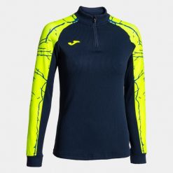 Bluza do biegania damska Joma Elite IX. Niebieskie bluzy bez kaptura Joma, s, bez wzorów, z elastanu, bez kaptura, do biegania. Za 118.83 zł.