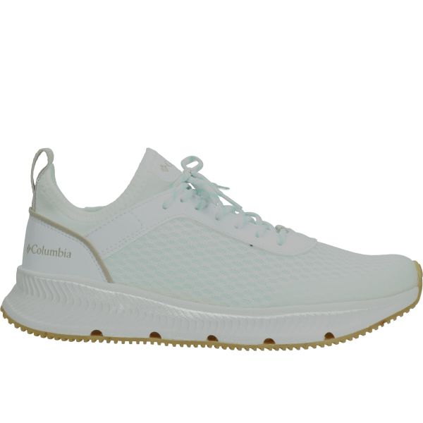Buty sportowe miejskie damskie Columbia Summertide. Białe buty sportowe lifestyle Columbia, bez wzorów, sportowe, bez zapięcia. W wyprzedaży za 275.00 zł.