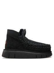 Mou Śniegowce Eskimo Bounce Sneaker FW531009A Czarny. Czarne śniegowce Mou, bez wzorów, ze skóry, bez zapięcia. Za 1,049.00 zł.