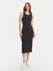 Roxy Sukienka letnia ERJKD03512 Szary Regular Fit. Szare sukienki Roxy, l, bez wzorów, z syntetyku, bez kołnierzyka, bez ramiączek. Za 209.99 zł.