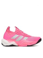 Adidas Buty na siłownię Rapidmove Adv 2 JQ3939 Różowy. Czerwone buty treningowe adidas, bez wzorów, z materiału, bez zapięcia, na fitness i siłownię. Za 569.99 zł.