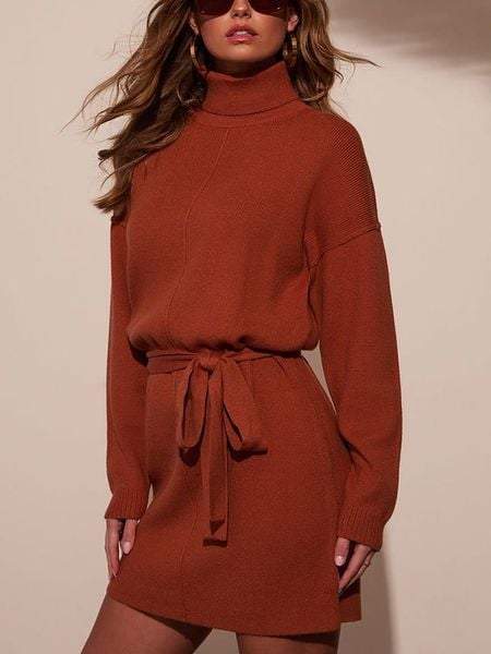 LA Angels Sukienka w kolorze pomarańczowym rozmiar: M. Pomarańczowe sukienki LA Angels, m, bez wzorów, ze splotem, bez kołnierzyka, bez ramiączek, mini. Za 187.52 zł.