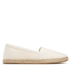 Espadryle DeeZee. Brązowe espadryle DeeZee, bez wzorów, bez obcasa. Za 79.99 zł.