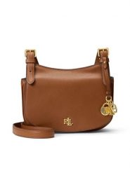 LAUREN RALPH LAUREN Torebka 431P06070001 Brązowy. Brązowe listonoszki Lauren Ralph Lauren, bez wzorów, ze skóry, bez dodatków. Za 1,498.99 zł.