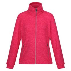 Polar damski Azaelia pełny suwak. Czerwone bluzy z polaru Regatta, na zimę, l, bez wzorów, z polaru, trekkingowe. Za 54.99 zł.