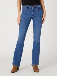 Wrangler Dżinsy - Boot fit - w kolorze niebieskim rozmiar: W27/L32. Niebieskie jeansy Wrangler, l, z aplikacjami, klasyczne. Za 154.07 zł.