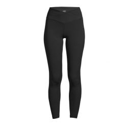 Damskie legginsy z wysokim stanem Casall Overlap. Czarne legginsy Casall, bez wzorów, z tkaniny, sportowe. W wyprzedaży za 269.00 zł.