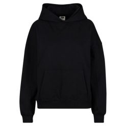 Damska Bluza Z Kapturem Ultra Heavyweight Oversized Hoodie. Czarne bluzy Urban Classics, s, bez wzorów, bez ramiączek, z kapturem. Za 220.99 zł.