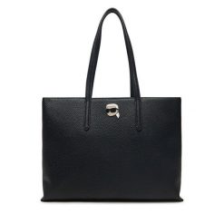 Torebka KARL LAGERFELD. Czarne torebki klasyczne KARL LAGERFELD, bez wzorów, klasyczne, bez dodatków. Za 729.99 zł.
