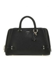 Guess Torebka w kolorze czarnym - 32 x 19 x 12 cm rozmiar: onesize. Czarne torebki klasyczne Guess, z aplikacjami, z materiału, bez dodatków. Za 448.99 zł.