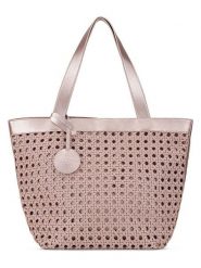 Ilse Jacobsen Shopper bag w kolorze jasnoróżowym - 51 x 36 cm rozmiar: onesize. Różowe shopper bag Ilse Jacobsen, bez wzorów, z materiału, na ramię, bez dodatków. Za 130.99 zł.